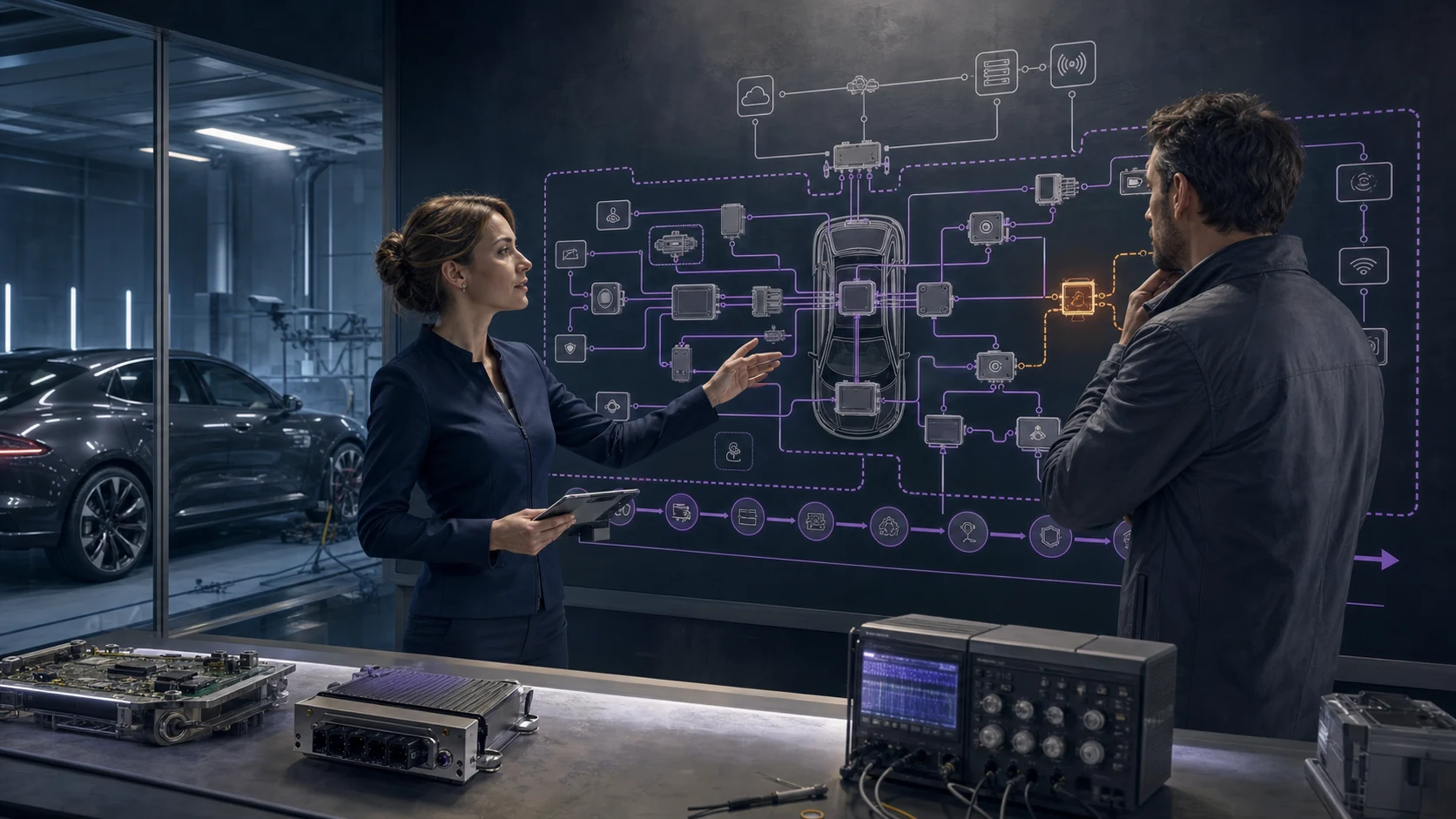 ECE R155 kapsamında araç elektronik mimarisi, tedarikçi sınırları ve CSMS yaşam döngüsü risk değerlendirmesi